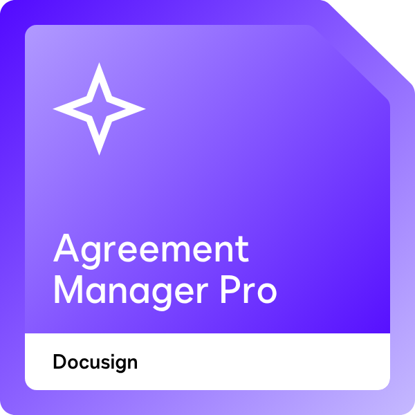 Docusign Agreement Manager Pro badge